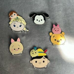 Tsum Tsum Disney Trading pins, Real pins, Disney parks